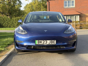 2023 Tesla Model 3 (dual Motor) Long Range Auto 4wde 4dr in Blue — image 2