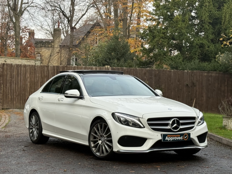 2017 Mercedes-Benz C Class 2.1 C220d Amg Line in White — image 1