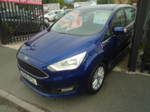 2016 Ford Grand C-Max 1.5 Tdci Zetec MPV 5dr Diesel Manual Euro 6 (s/s) (120 Ps) in Blue — image 3