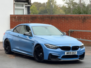 2019 BMW M4 3.0 Biturbo Gpf Competition Convertible 2dr Petrol Dct Euro 6 (s/s) (450 Ps) in Blue — image 2