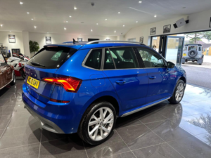 2023 Skoda Kamiq 1.0 Tsi Se L Executive DSG Euro 6 (s/s) 5dr in Blue — image 3