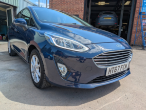 2018 Ford Fiesta 1.1 Ti-Vct Zetec in Blue — image 3
