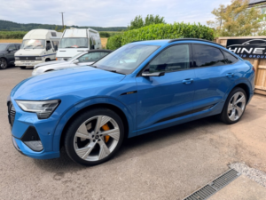 2021 Audi E-Tron 55 Vorsprung Sportback 5dr Electric Auto Quattro 95kwh (408 Ps) in Blue — image 5