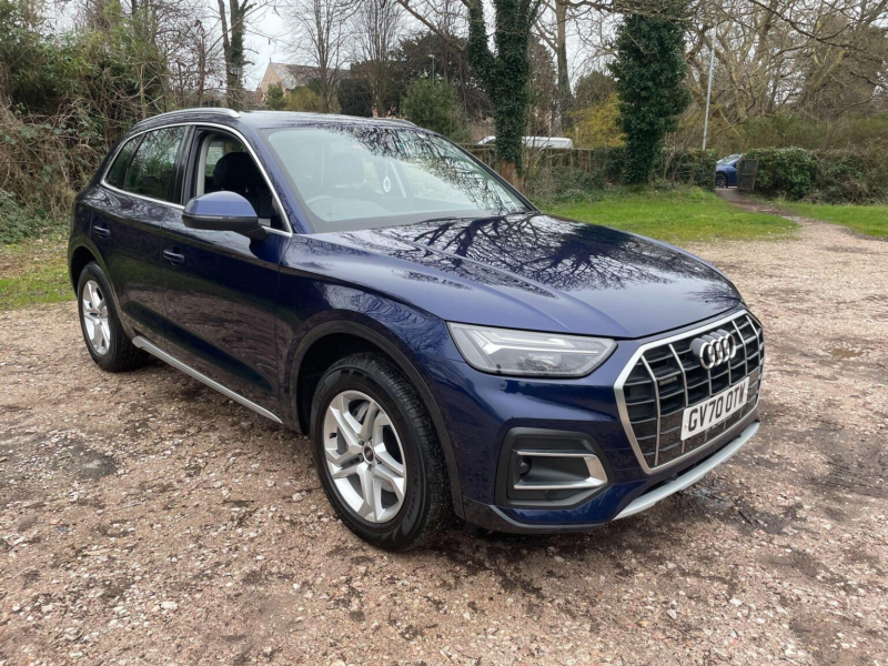 2021 Audi Q5 2.0 Tfsi 45 Sport S Tronic Quattro Euro 6 (s/s) 5dr in Blue — image 1