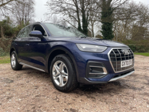 2021 Audi Q5 2.0 Tfsi 45 Sport S Tronic Quattro Euro 6 (s/s) 5dr in Blue — image 2
