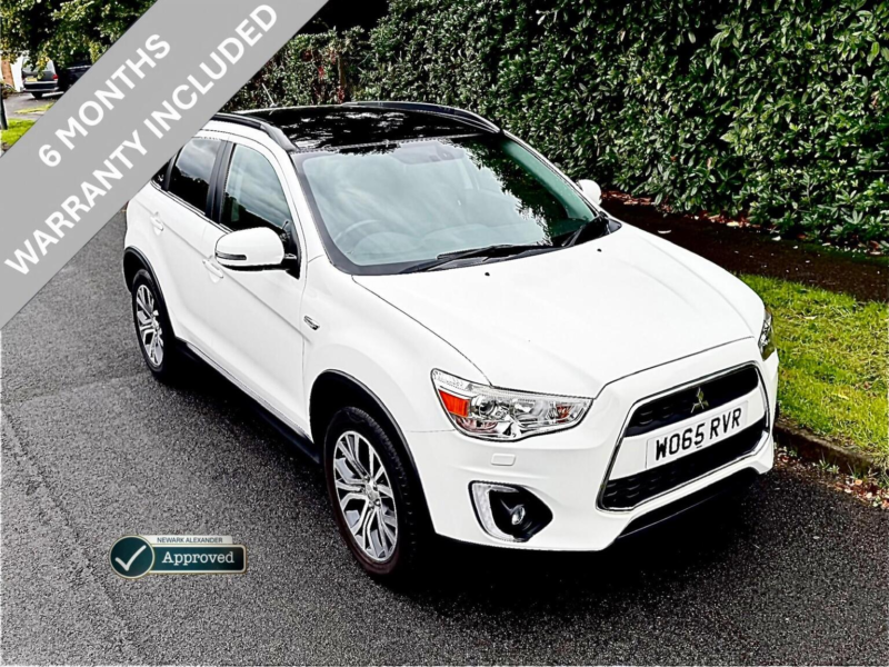 2016 Mitsubishi Asx 2.2 Di-D Zc-H Auto 4WD Euro 6 5dr in White — image 1