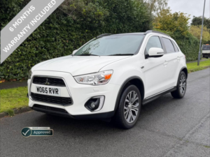 2016 Mitsubishi Asx 2.2 Di-D Zc-H Auto 4WD Euro 6 5dr in White — image 5