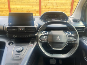 2021 Peugeot Rifter L2 Lwb 5 SEAT Petrol Auto Wheelchair Accessible Disabled Access Vehicle Wav in Blue — image 2