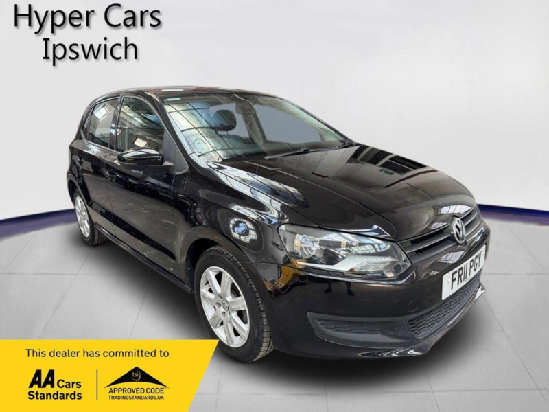2011 Volkswagen Polo 1.4 Se DSG Euro 5 5dr in Black — image 1