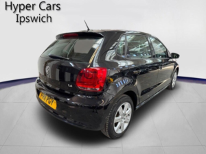 2011 Volkswagen Polo 1.4 Se DSG Euro 5 5dr in Black — image 4