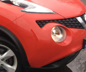 2017 Nissan Juke 1.6 Visia Euro 6 5dr in Red — image 4
