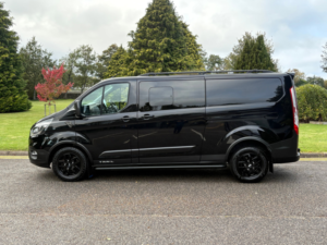 2023 Ford Transit Custom 2.0 320 Ecoblue Trail Crew Van Double Cab 5dr Diesel Manual L2 H1 Euro 6 (s/s) (170 Ps) in Black — image 2