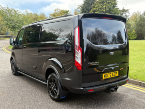 2023 Ford Transit Custom 2.0 320 Ecoblue Trail Crew Van Double Cab 5dr Diesel Manual L2 H1 Euro 6 (s/s) (170 Ps) in Black — image 3