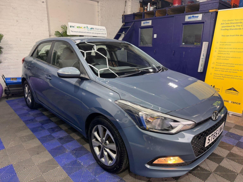 2015 Hyundai I20 1.2 Blue Drive Se Euro 6 (s/s) 5dr in Blue — image 1