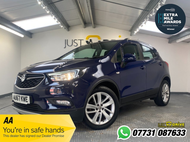 2017 Vauxhall Mokka X 1.6 Cdti Design Nav SUV 5dr Diesel Manual Euro 6 (s/s) 17in Alloy (136 Ps) in Blue — image 1