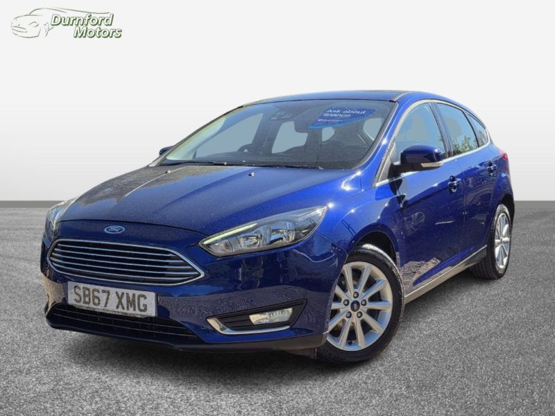 2017 Ford Focus 1.0 T Ecoboost Titanium in Blue — image 1