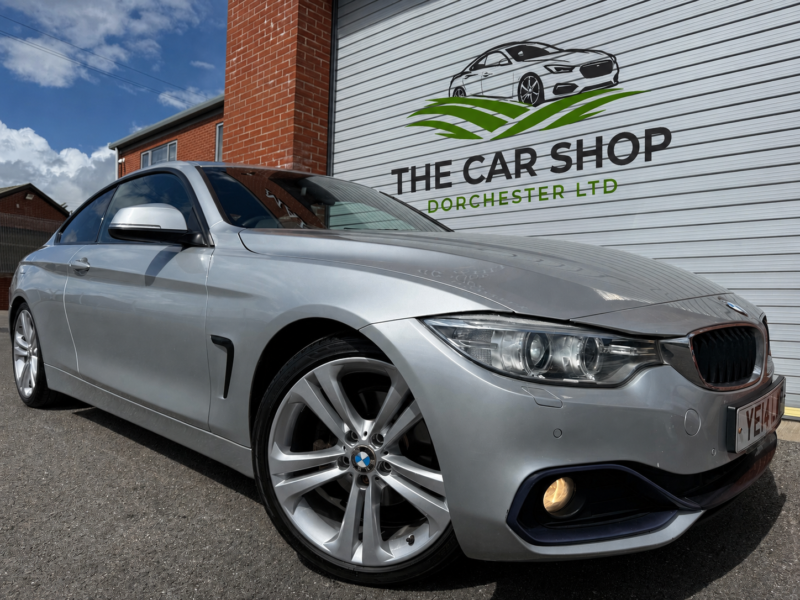 2014 BMW 4 Series 2.0 420d Sport Coupe in Silver — image 1