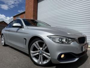 2014 BMW 4 Series 2.0 420d Sport Coupe in Silver — image 2
