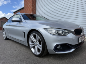 2014 BMW 4 Series 2.0 420d Sport Coupe in Silver — image 3