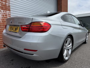 2014 BMW 4 Series 2.0 420d Sport Coupe in Silver — image 5