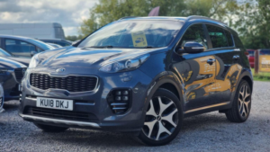 2018 Kia Sportage 1.6 T-Gdi Gt-Line S Dct AWD Euro 6 5dr in Silver — image 3