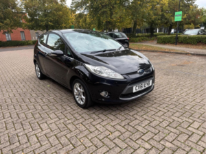 2011 Ford Fiesta 1.4 Zetec 3dr in Black — image 5