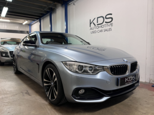 2013 BMW 4 Series 2.0 420i Sport Coupe in Blue — image 3