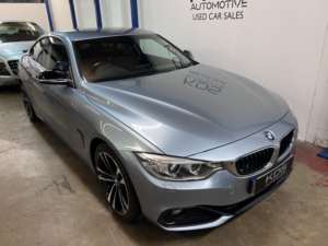 2013 BMW 4 Series 2.0 420i Sport Coupe in Blue — image 6