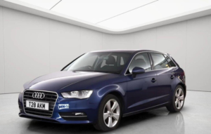 2016 Audi A3 2.0 Tdi Sport Sportback S Tronic Euro 6 (s/s) 5dr (nav) in Blue — image 3