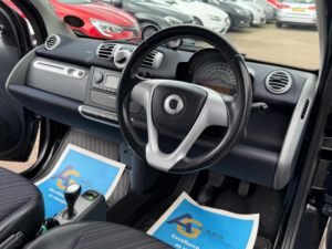 2012 Smart Fortwo 1.0 Mhd Pulse Softtouch Euro 5 (s/s) 2dr in Black — image 3