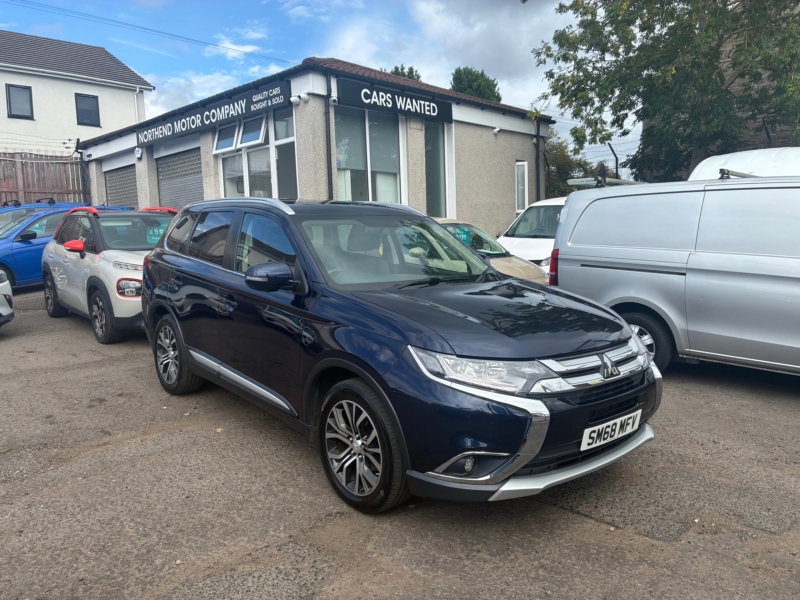 2018 Mitsubishi Outlander 2.2 Di-D 4 SUV 5dr Diesel Manual 4WD Euro 6 (s/s) (147 Ps) in Blue — image 1
