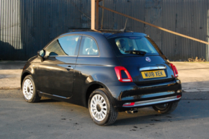 2018 Fiat 500 1.2 500 Euro 6 1.2 69hp Lounge in Black — image 3