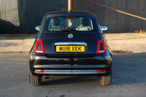 2018 Fiat 500 1.2 500 Euro 6 1.2 69hp Lounge in Black — image 4