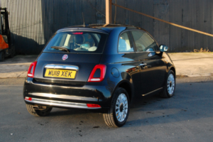2018 Fiat 500 1.2 500 Euro 6 1.2 69hp Lounge in Black — image 5