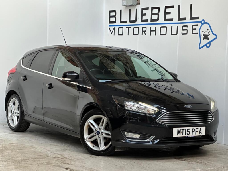 2015 Ford Focus 1.0t Ecoboost Titanium Euro 6 (s/s) 5dr in Black — image 1