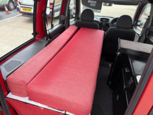 2006 Fiat Doblo Campervan 2 Berth Micro Camper - Px To Clear in Red — image 4