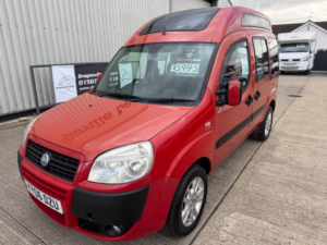 2006 Fiat Doblo Campervan 2 Berth Micro Camper - Px To Clear in Red — image 5