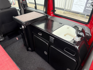2006 Fiat Doblo Campervan 2 Berth Micro Camper - Px To Clear in Red — image 6