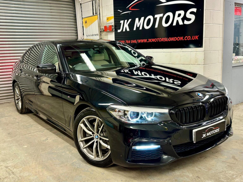 2017 BMW 5 Series 2.0 520d M Sport Auto Xdrive Euro 6 (s/s) 4dr in Black — image 1