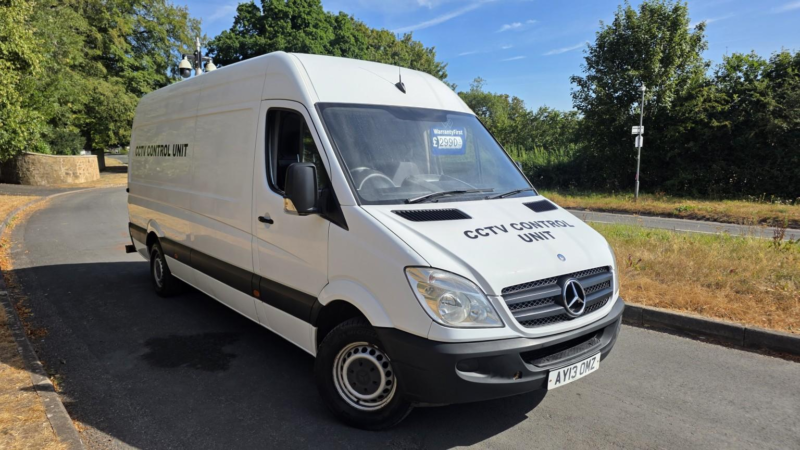 2013 Mercedes-Benz Sprinter Panel Van Lcv 2006 - 2016 in White — image 1