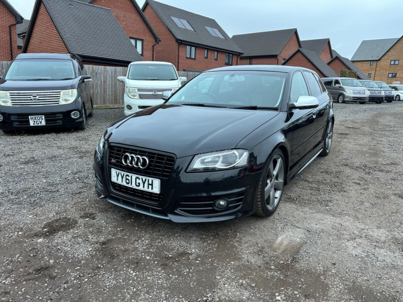 2011 Audi S3 2.0 Tfsi Black Edition Sportback 5dr Petrol S Tronic Quattro Euro 5 (265 Ps) in Black — image 1