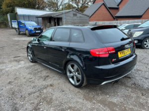 2011 Audi S3 2.0 Tfsi Black Edition Sportback 5dr Petrol S Tronic Quattro Euro 5 (265 Ps) in Black — image 3