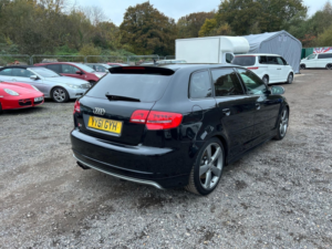 2011 Audi S3 2.0 Tfsi Black Edition Sportback 5dr Petrol S Tronic Quattro Euro 5 (265 Ps) in Black — image 5