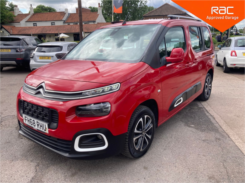 2019 Citroen Berlingo 1.5 Bluehdi Flair M MPV 5dr Diesel Manual Euro 6 (100 Ps) in Red — image 1