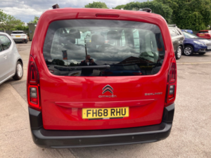 2019 Citroen Berlingo 1.5 Bluehdi Flair M MPV 5dr Diesel Manual Euro 6 (100 Ps) in Red — image 6