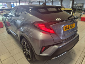 2023 Toyota C-Hr 1.8 Vvt-H Gr Sport SUV 5dr Petrol Hybrid CVT Euro 6 (s/s) (122 Ps) in Grey — image 2