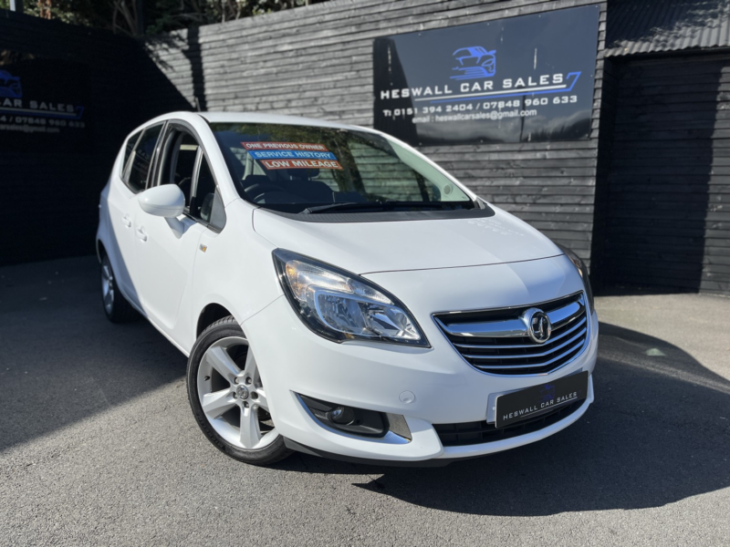 2014 Vauxhall Meriva 1.4 I Tech Line in White — image 1