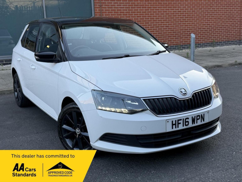 2016 Skoda Fabia 1.2 Tsi Colour Edition Euro 6 (s/s) 5dr in White — image 1