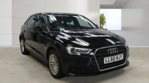 2016 Audi A3 2.0 Tdi Se Technik Sportback Euro 6 (s/s) 5dr in Black — image 2