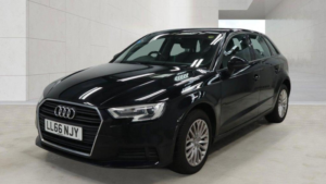 2016 Audi A3 2.0 Tdi Se Technik Sportback Euro 6 (s/s) 5dr in Black — image 3